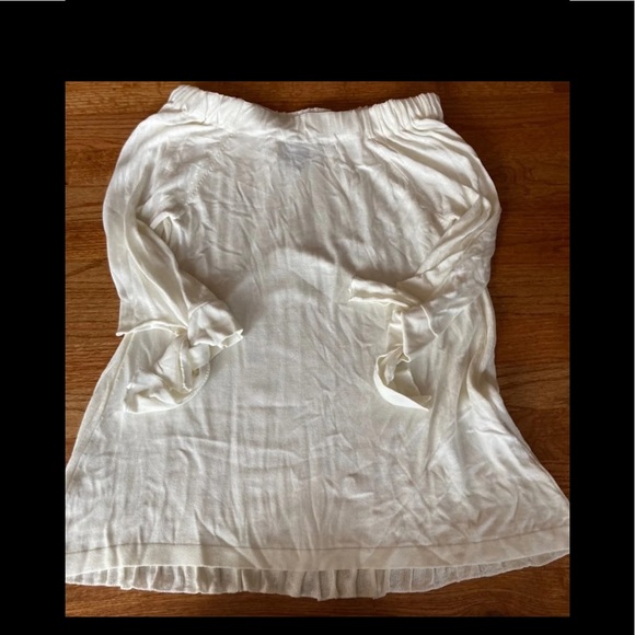 Annarita n crème tie sleeve sweater - Picture 7 of 10